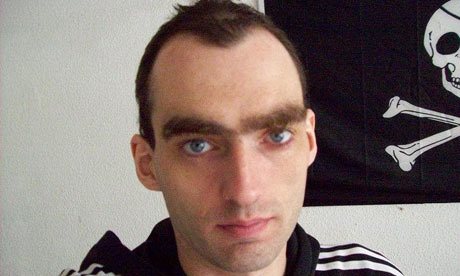 A photograph of Sven Olaf Kamphuis taken from his Facebook page by Guardian 