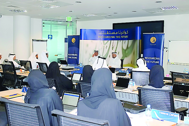 QFBA’s Kawader programme participants attending a session.  