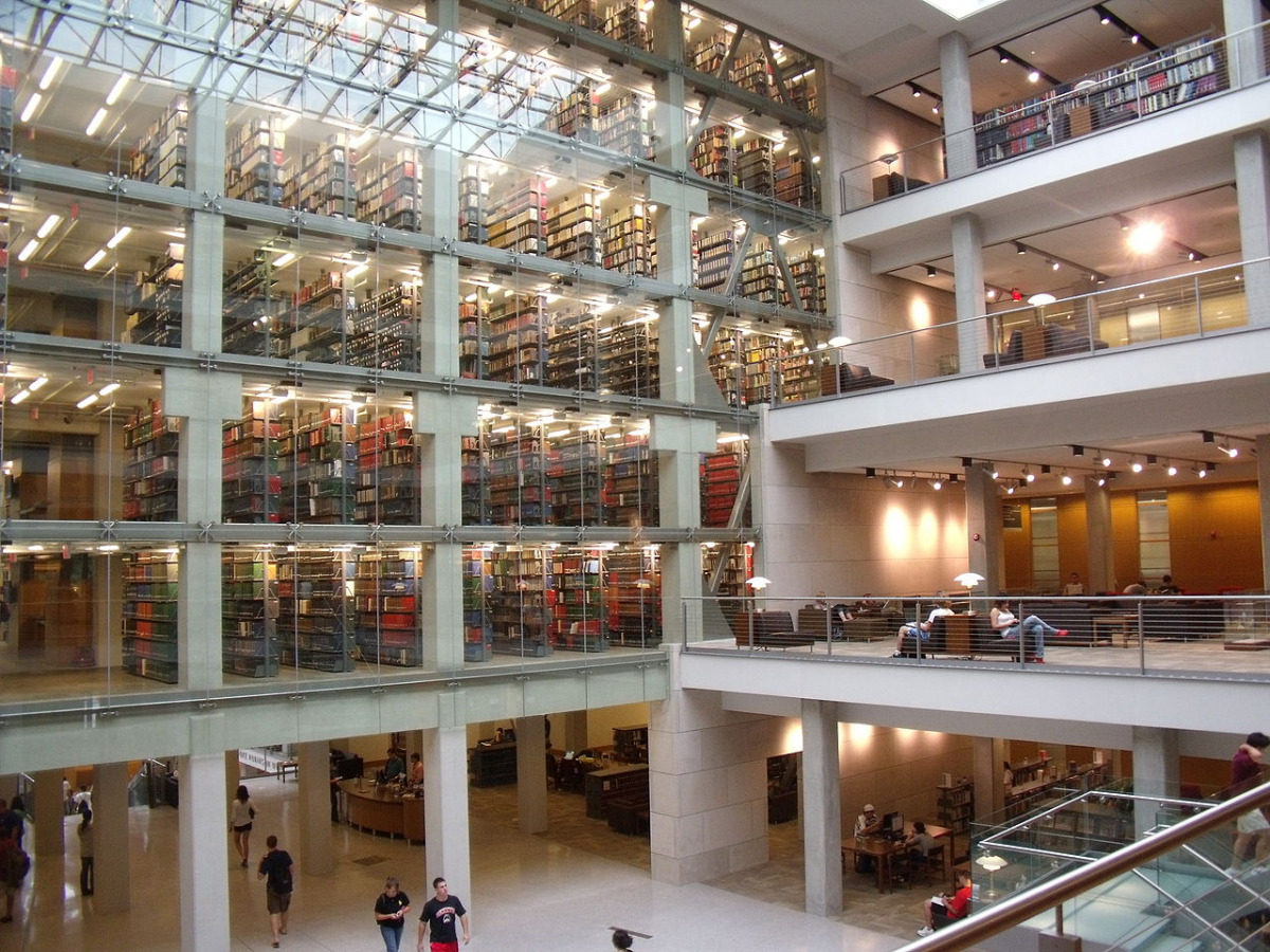 The East Atrium at the William Oxley Thompson Memorial Library