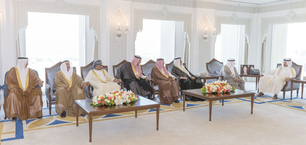 Prime Minister and Interior Minister of H E Sheikh Abdullah bin Nasser bin Khalifa Al Thani yesterday met with heads of Federations of Chambers of the Gulf Cooperation Council (GCC), on the occasion of convening their 49th meeting in Doha. The Prime Minis