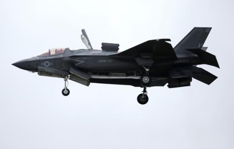 File picture of a US Marine Corps Lockheed Martin F-35B fighter jet. Reuters 