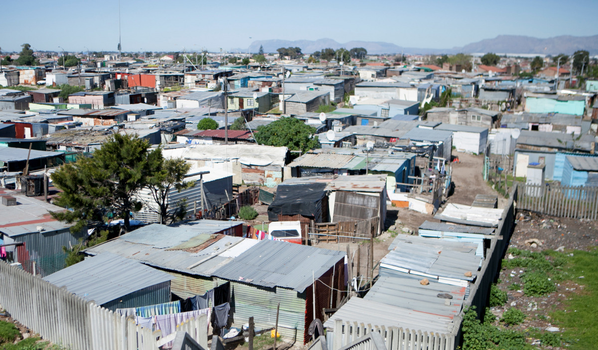 Shacks are seen at an informal settlement near Cape Town, South Africa, September 14, 2016. A process of 'upgrading' enables each shack in an informal settlement to receive basic services of water, electricity  and sanitation. Picture taken September 14, 