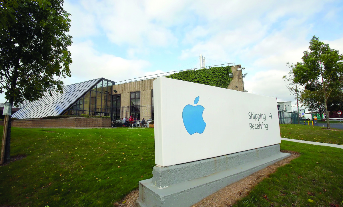 A view of the Apple campus in Cork, southern Ireland yesterday.