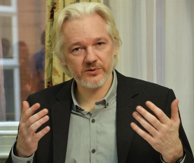 File photo of Julian Assange. Reuters 