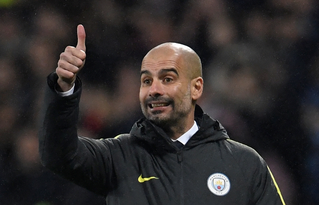 Manchester City manager Pep Guardiola Reuters / Toby Melville 
