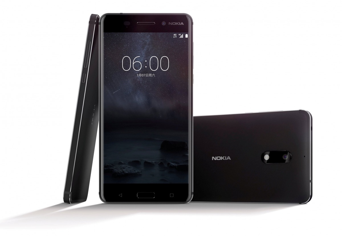 A new Nokia 6 smartphone is seen in this handout image released by HMD on January 7, 2017. Reuters