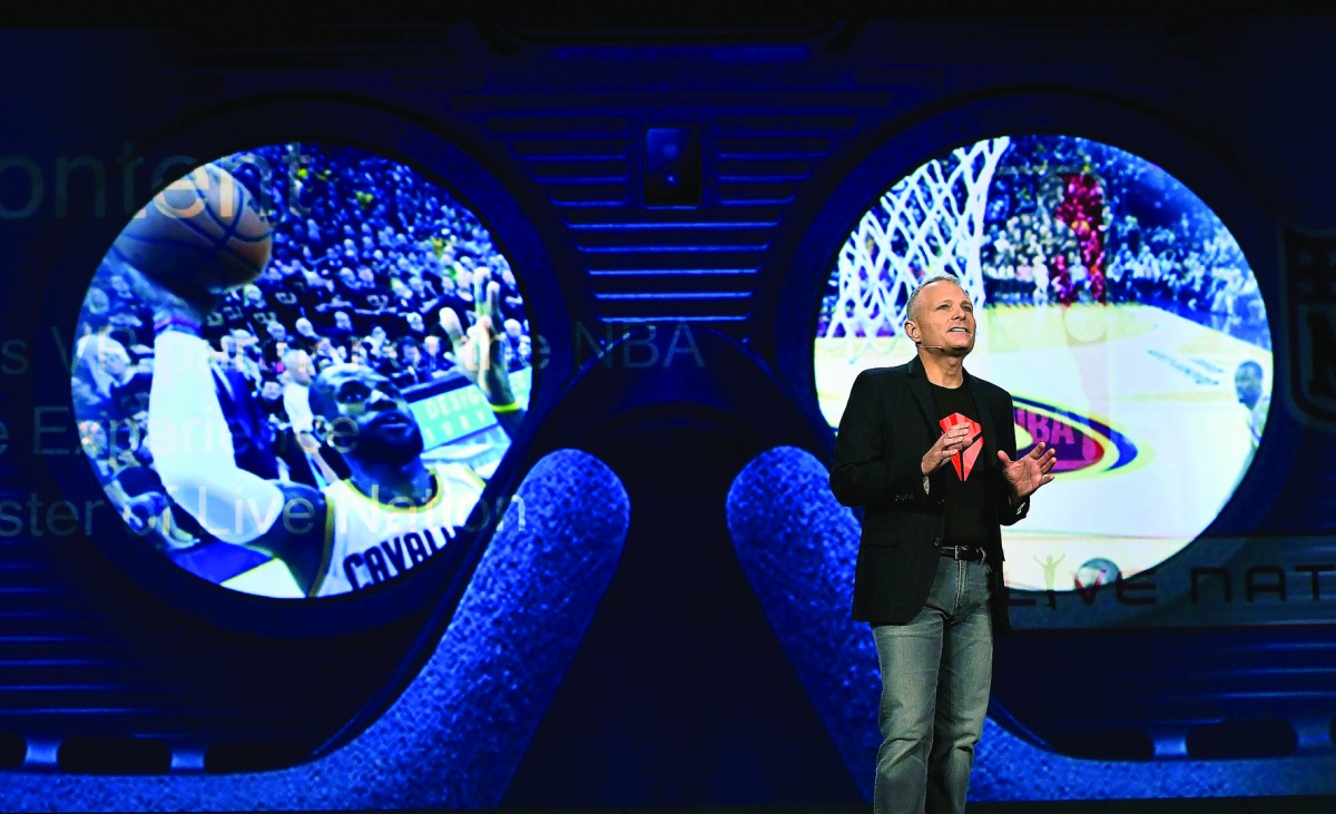  NextVR CEO and Co-Founder Dave Cole speaks at CES 2017 in  Las Vegas, Nevada. CES, the world's largest annual consumer technology trade show that concluded yesterday featured 3,800 exhibitors showing off their latest products and services to more than 16