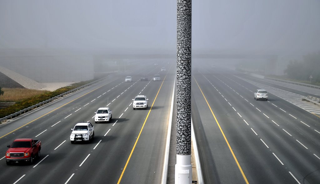 File photo of the fog that enveloped the country in the last week of December. Abdul Basit / The Peninsula 