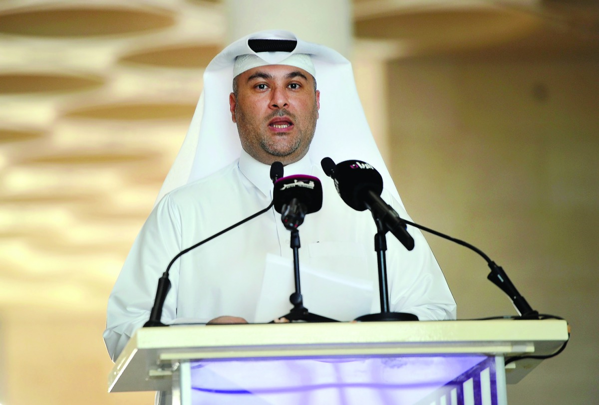 Khalid Al Ibrahim, Chief Strategic Planning Officer during a media event at the Museum of Islamic Art (MIA) yesterday.