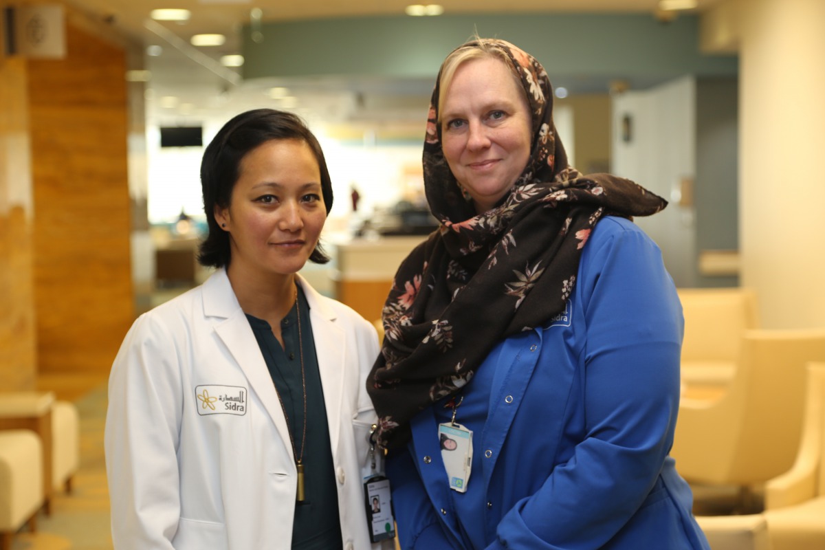 Picture of S-CAP team members - Heather and Tawney.