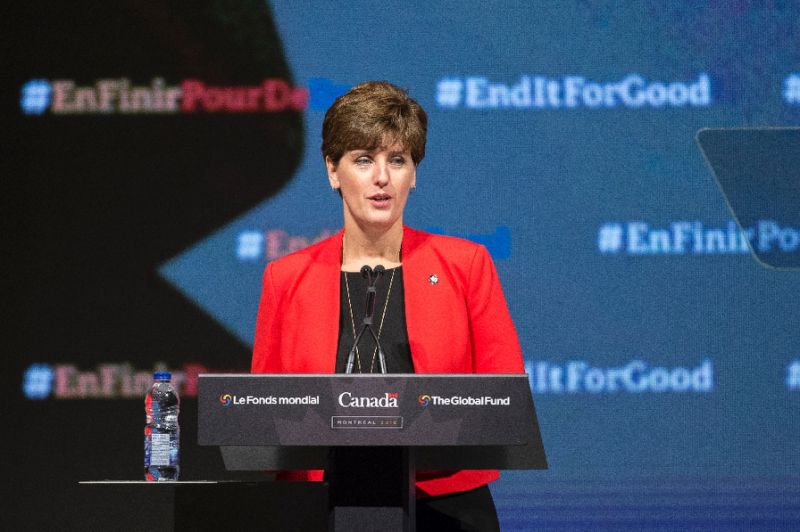 According to a spokesman, Canada's Minister of International Development Marie-Claude Bibeau has spoken with her Dutch counterpart about the international fund to support abortion services in developing countries (AFP Photo/Geoff Robins)