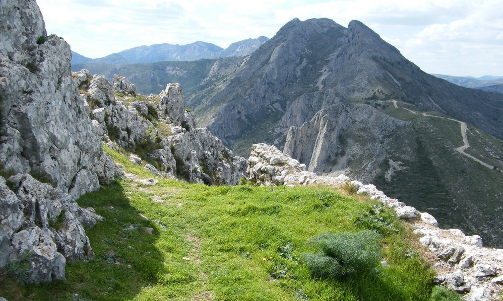 Mountains near Alicante City