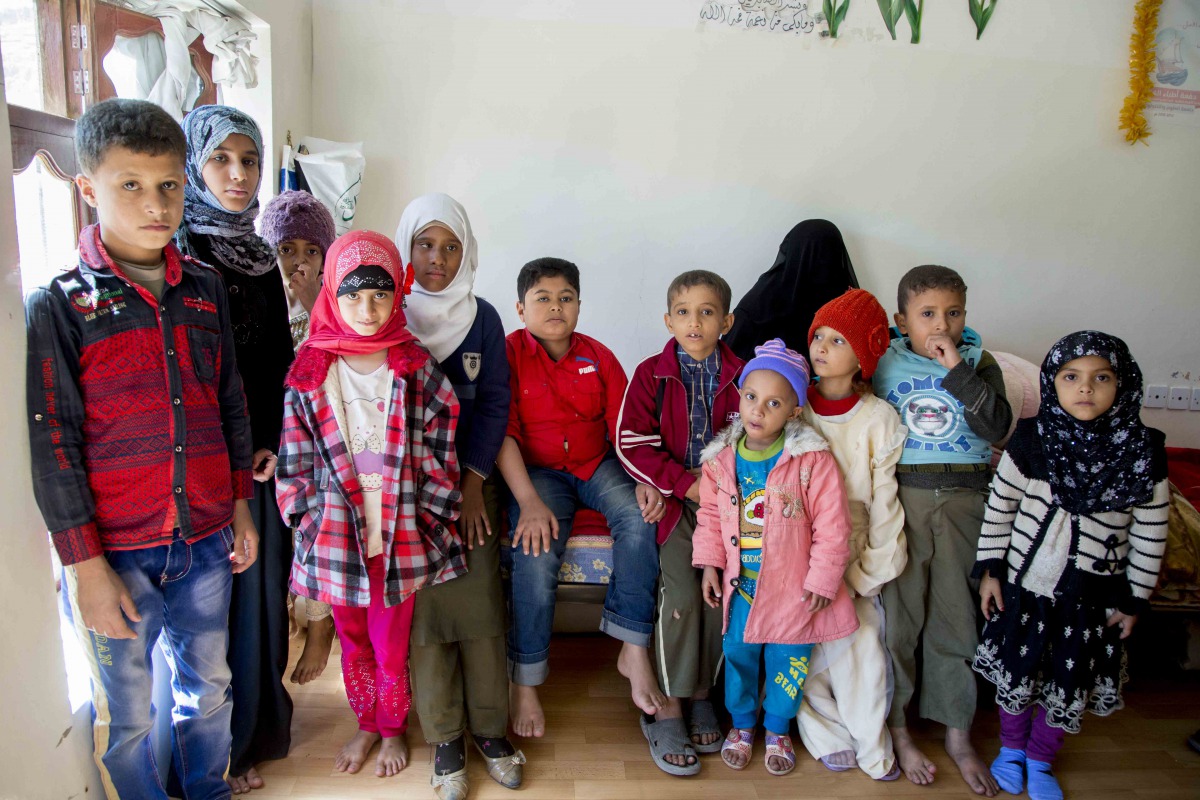 Patients at the Dar Alshafqa hospital in Yemen.
