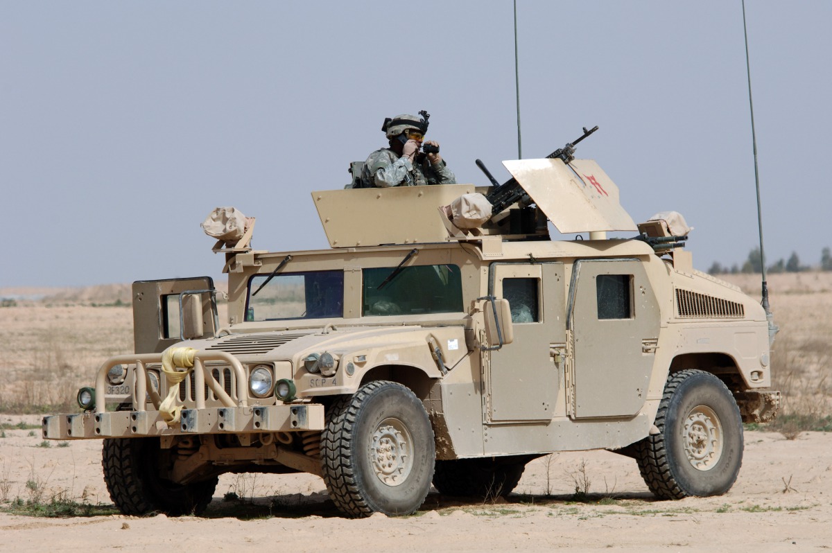 Image of a Humvee used for graphical purpose. Courtesy: Wikimedia Commons