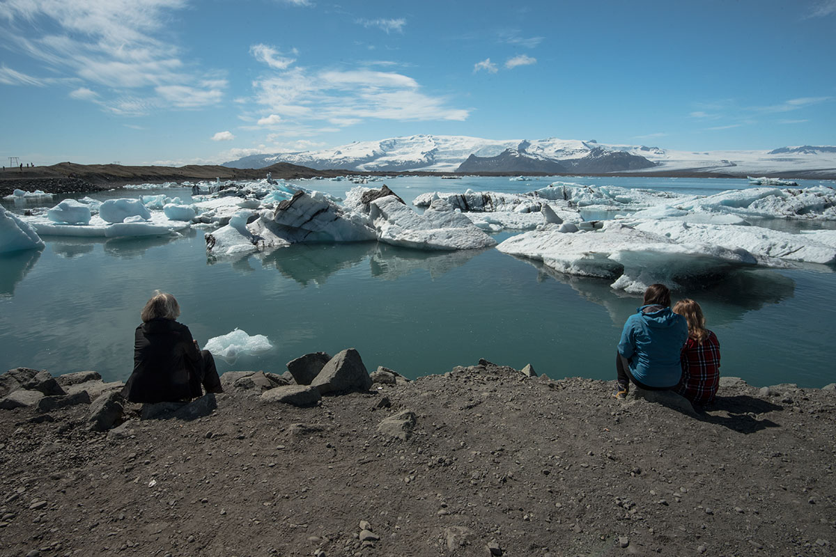 Jökulsárlón in Iceland the glacier lagoon (Emstrur / Wikimedia Commons / CC BY-SA 4.0) 