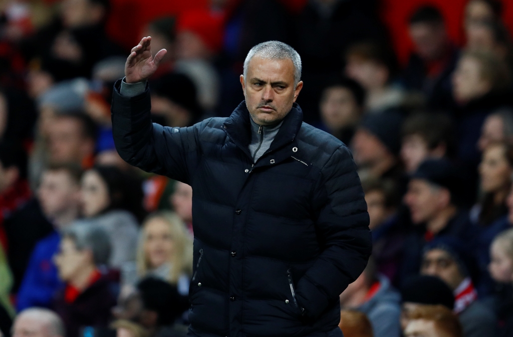 Manchester United manager Jose Mourinho Action Images via Reuters / Jason Cairnduff
