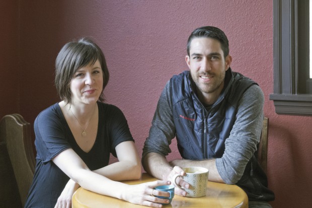Rachel Taber and Doug Hewitt.
