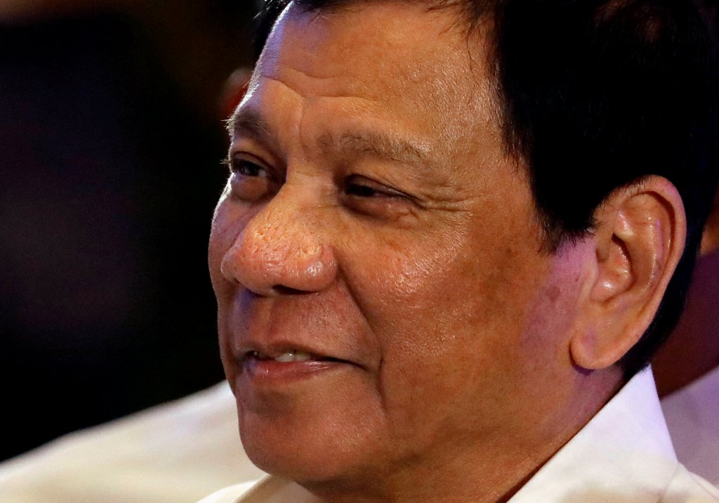 Philippine President Rodrigo Duterte attends the Asian Development Bank 50th anniversary celebration in Mandaluyong, Metro Manila, Philippines February 21, 2017. REUTERS/Erik De Castro