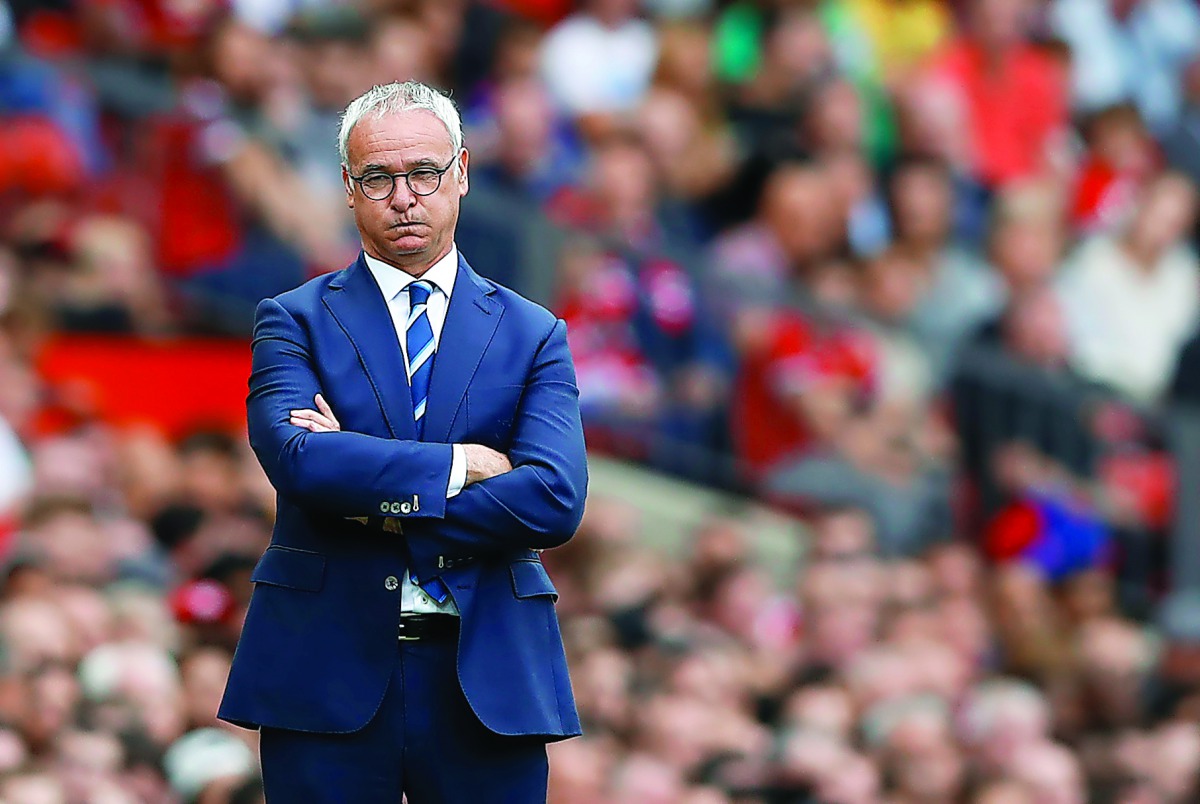 Sacked Leicester City manager Claudio Ranieri in this file picture.