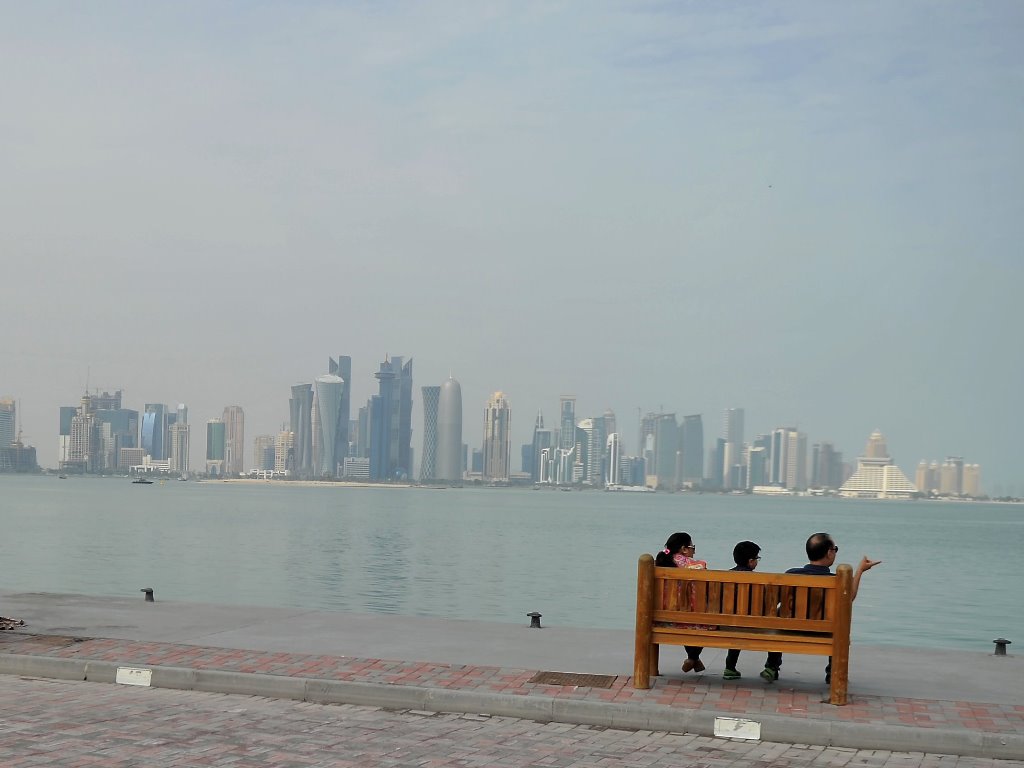 Corniche picture clicked by Abdul Basit / The Peninsula