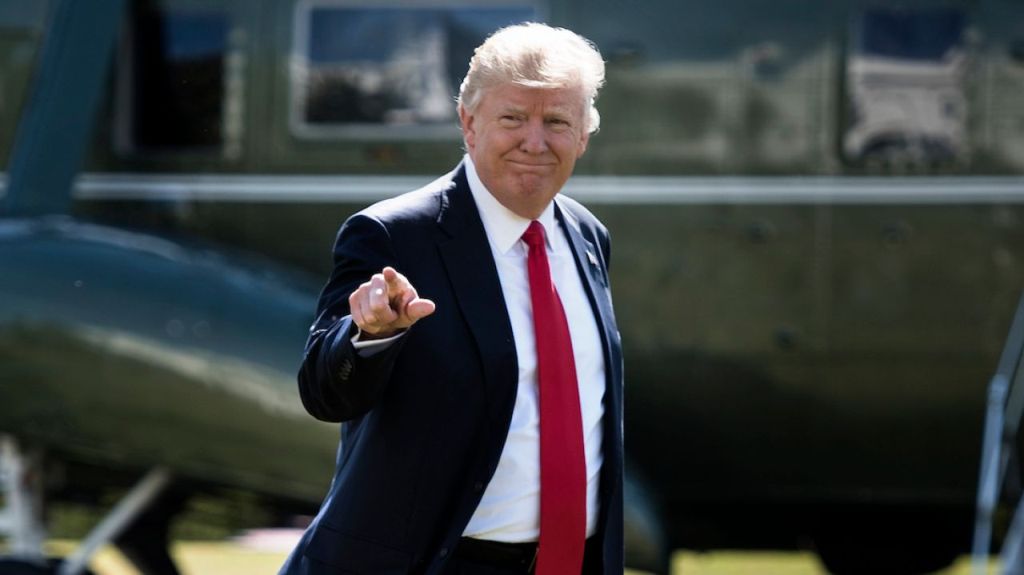 President Donald Trump will not attend the White House Correspondents Association dinner, he announced on Feb. 25, 2017. (Credit: AFP Getty Images / Brendan Smialowski).
