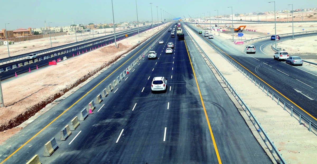 File picture of Al Shamal Road used for representation only.