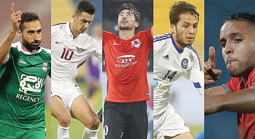 The combination of pictures released yesterday by QSL shows players who excelled for their respective teams in round 23 of the lucrative league last week. Lekhwiya are leading the points table followed by Al Sadd.  