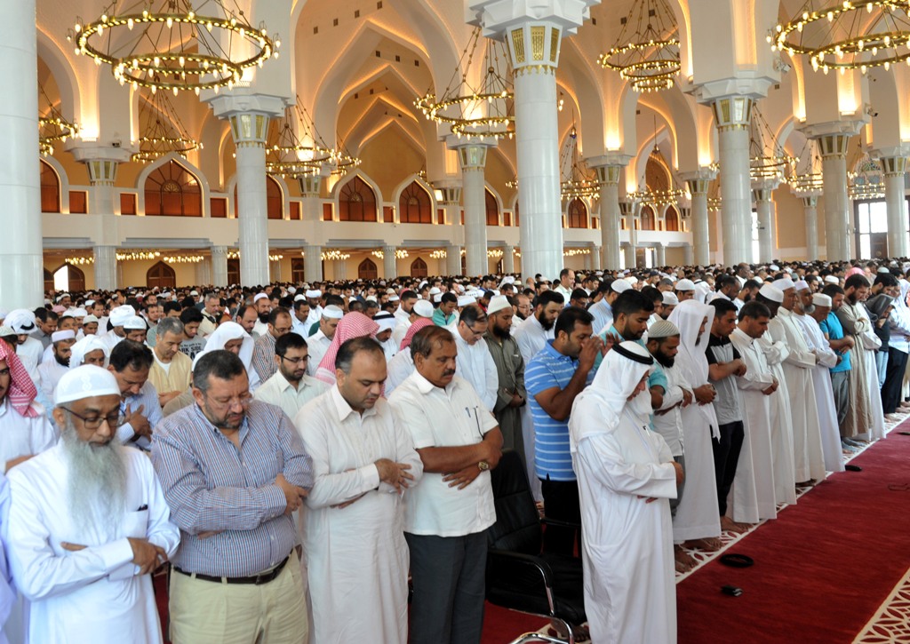 (File Photo) Friday Prayer at Imam Muhammad bin Abdul Wahab Masjid. Photo by Kammutty VP