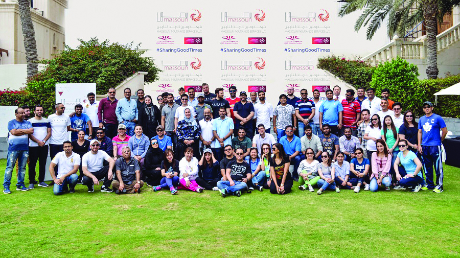 Massoun Insurance Services staff at the event.
