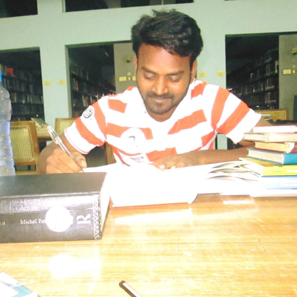 Muthukrishnan (Photo courtesy: Manjunath Naragund via Facebook) 

