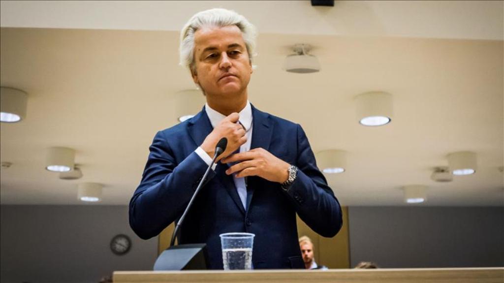 Dutch far-right leader Geert Wilders ( Paco Nunez - Anadolu Agency ).