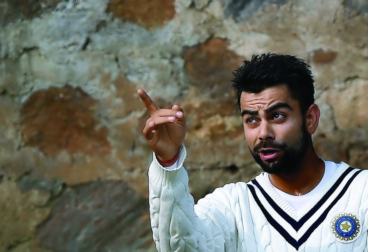 Indian captain Virat Kohli gestures in this file photo. 
