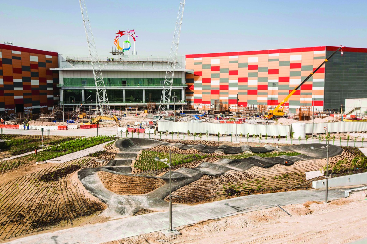 Doha Festival City is getting ready.