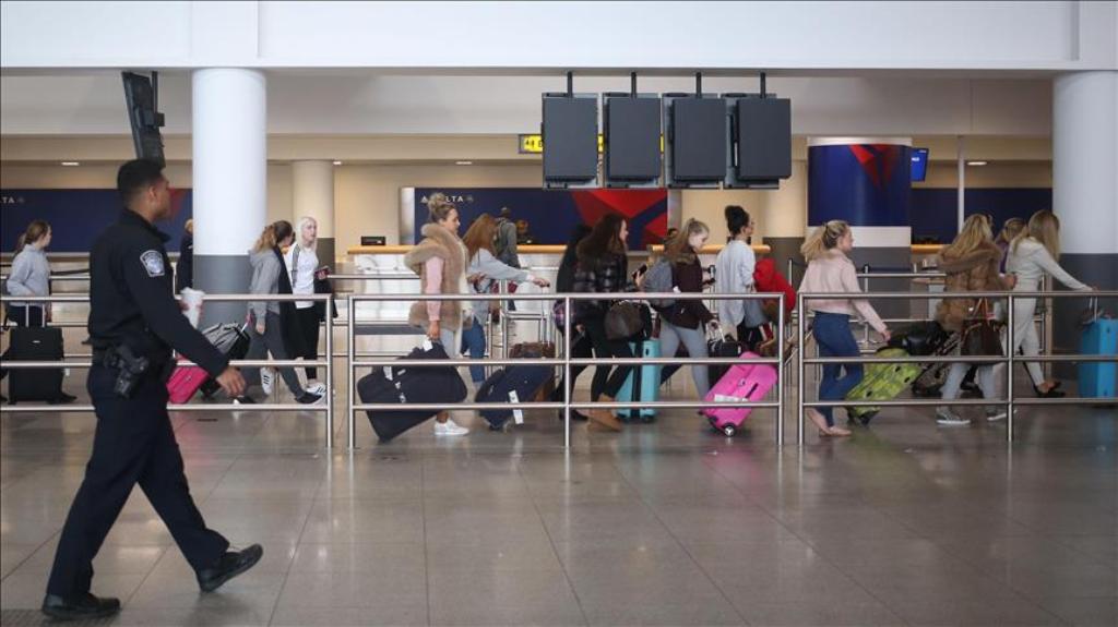 JFK Airport in Queens borough of New York (Mohammed Elshamy - Anadolu Agency).