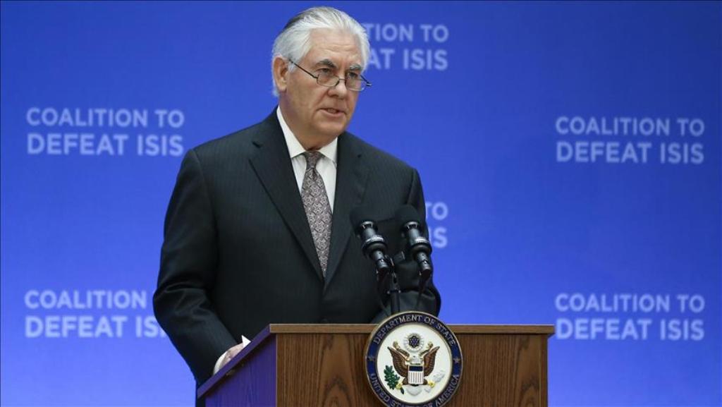 File Photo: US State Secretary Rex Tillerson.