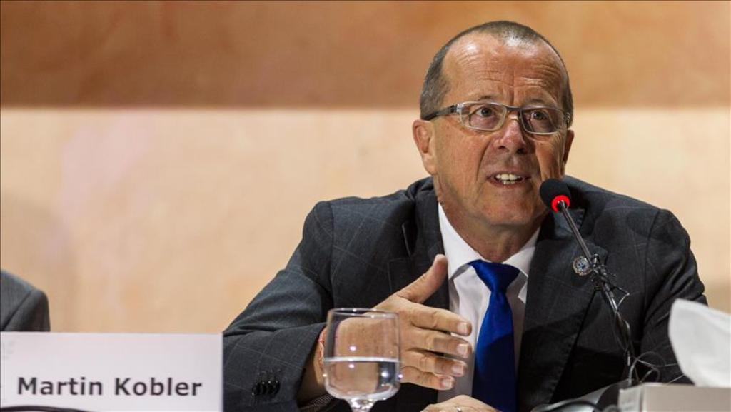 UN's special envoy on Libya Martin Kobler.