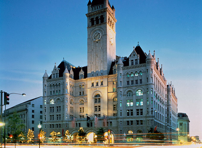 Trump Washington, D.C. Photo courtesy: trumphotels.