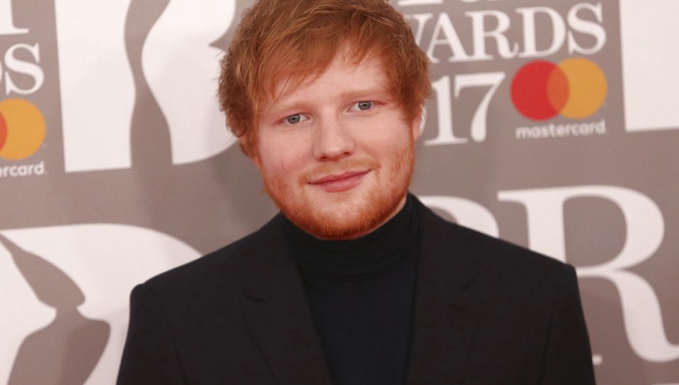 Ed Sheeran has spent 10 weeks atop the UK charts with Shape Of You (Reuters/Neil Hall) 