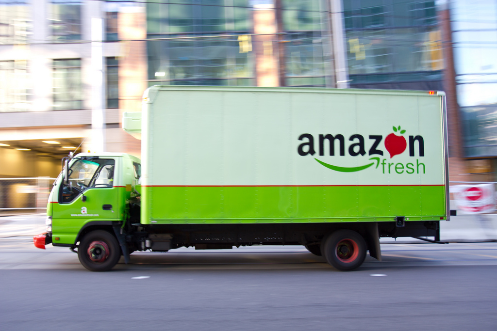 AmazonFresh Pickup (Photo courtesy: GeekWire) 
