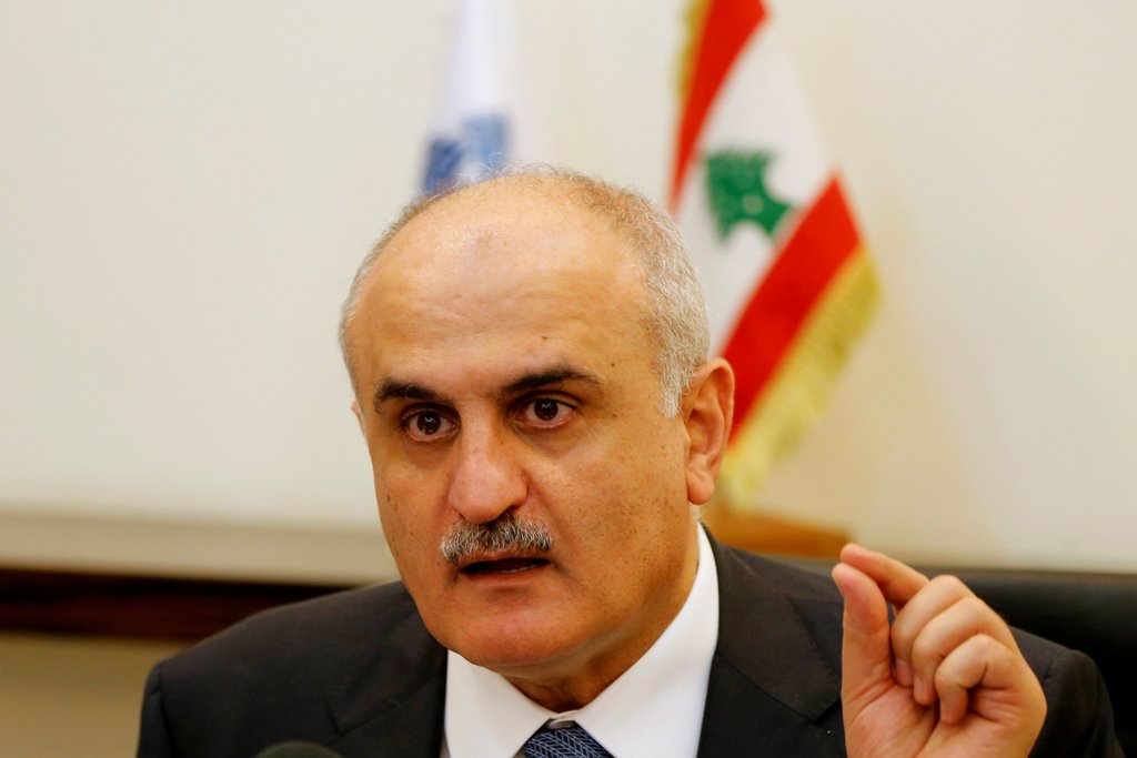 Lebanon's Finance Minister Ali Hassan Khalil speaks during a news conference in Beirut, Lebanon March 30, 2017. REUTERS/Mohamed Azakir