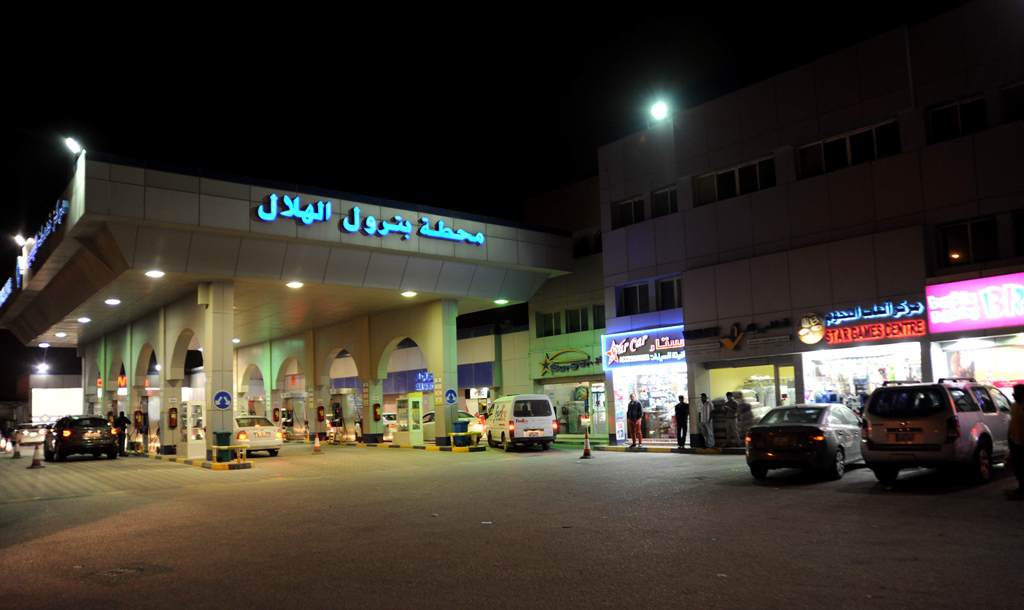 (File Photo) Teyseer Petrol station on behind The Mall on E ring road. February 28, 2014. Abdul Basit © The Peninsula