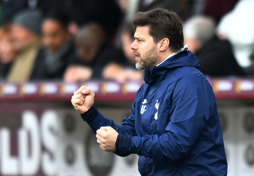 Tottenham manager Mauricio Pochettino. Reuters / Anthony Devlin 
