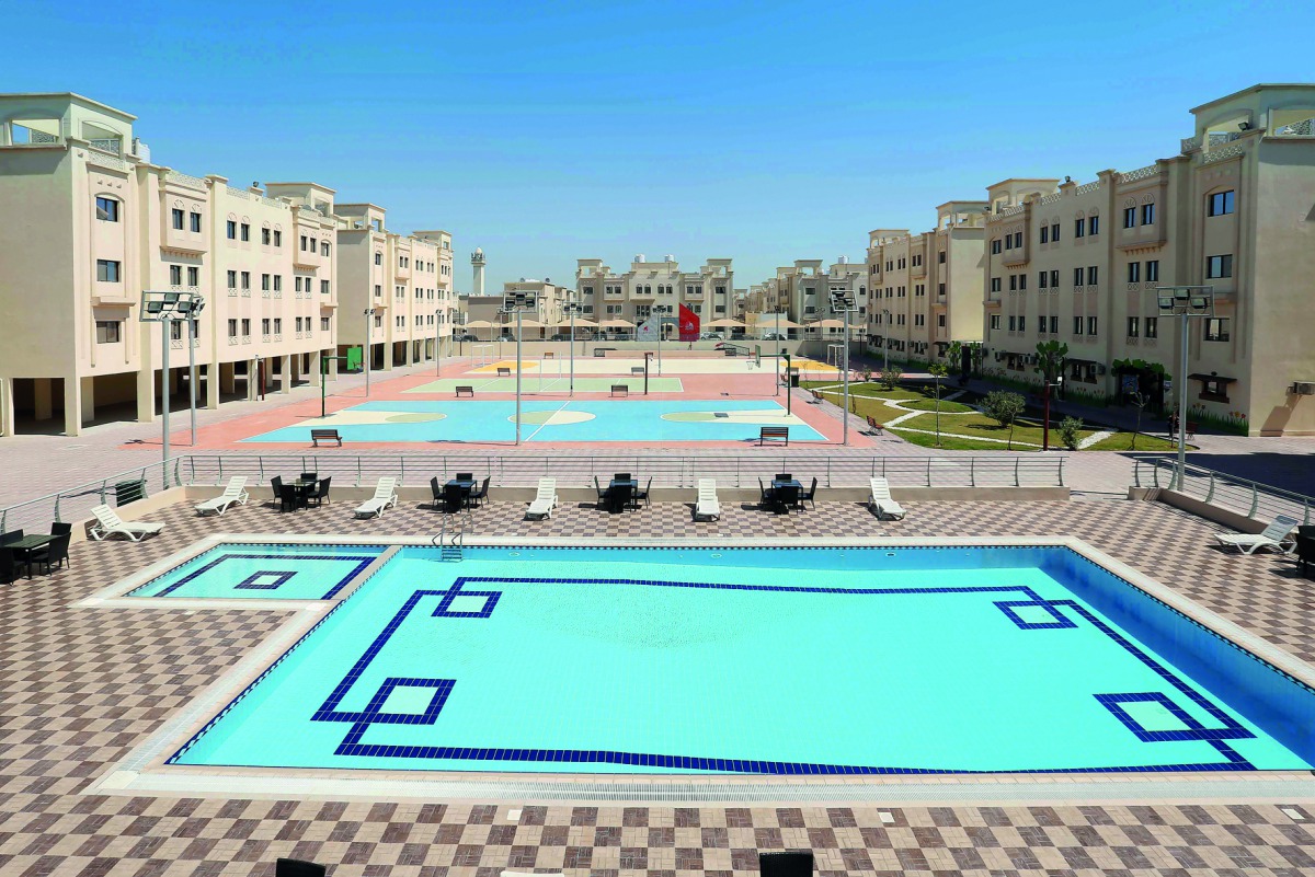 One of the Ezdan residential complexes in Qatar.