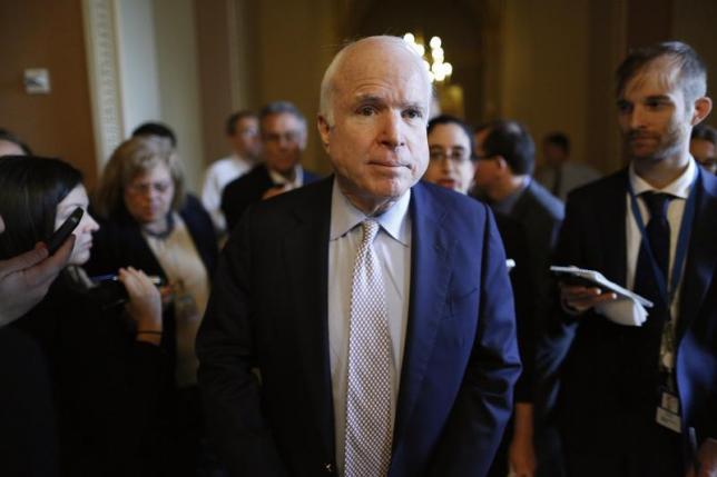 Armed Services Committee chairman, Senator John McCain, who has long called for more aggressive action against Assad, said “the signal I think that was sent last night ... was a very, very important one.”