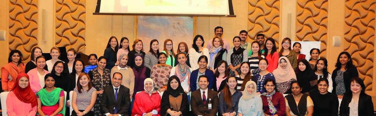 Experts at the school eye health workshop.