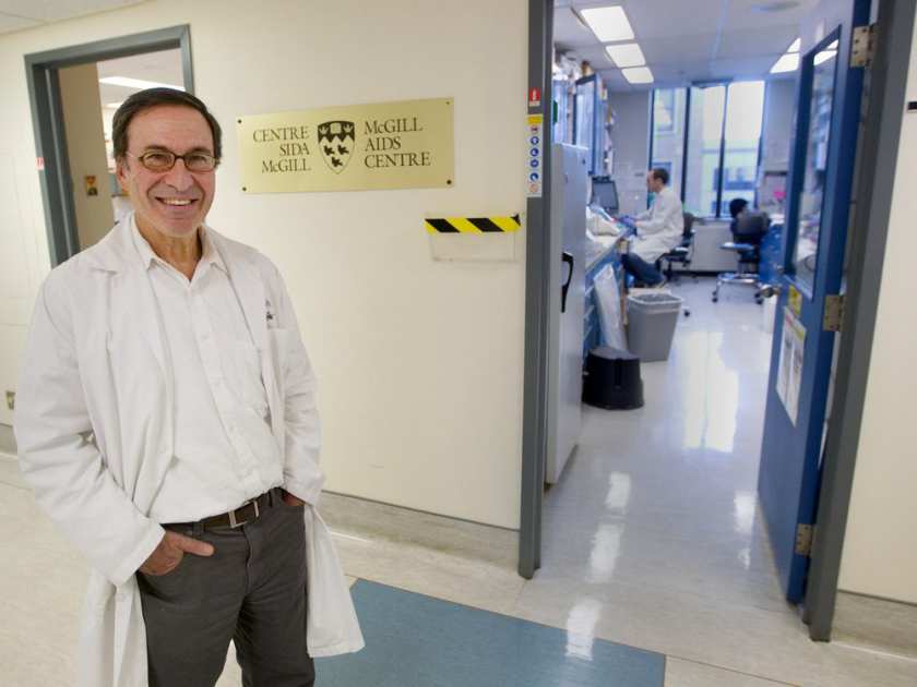 Dr. Mark Wainberg in 2013: The director of the McGill University AIDS Centre at the Jewish General Hospital maintained ARV drugs should be made available to all. John Kenney / Montreal Gazette	