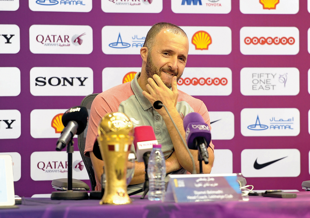 Lekhwiya coach Djamel Belmadi