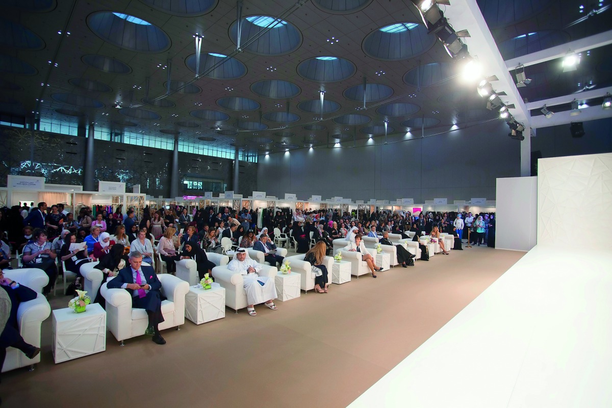 Dignitaries at the concluding function of 11th Heya Arabian Fashion Exhibition.