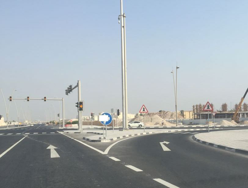 (file photo) Al Hadara Junction. September 14, 2016. Mohamad Bwary © The Peninsula