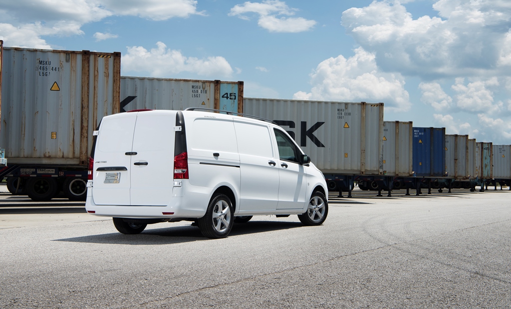 The 2017 Mercedes-Benz Metris cargo van is gifted with a turbocharged four-cylinder, 208-horsepower gasoline engine and has more oomph than its rivals. It is smoother and easier to maneuver, Warren Brown reports. Mercedes-Benz handout